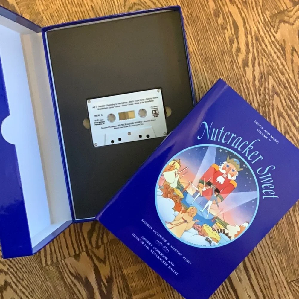 Dessert Cookbook & Music of the Nutcracker Ballet